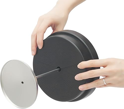 Miniatura 5 de Cafetera de acero inoxidable de 5.2L, cafetera comercial grande de 30 tazas, preparación rápida, percoladora de café de doble pared de 86.0-212.0 F,