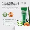 BENTON Aloe Propolis Soothing Gel, 3.38 fl oz Lightweight After-Sun Moisturizer for Face, Travel-Friendly Size, Organic Aloe Vera