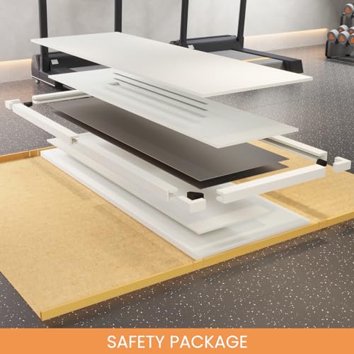 Image of pertetey 79 x 36 in Home Gym Mirror, Frameless, 1-Pack