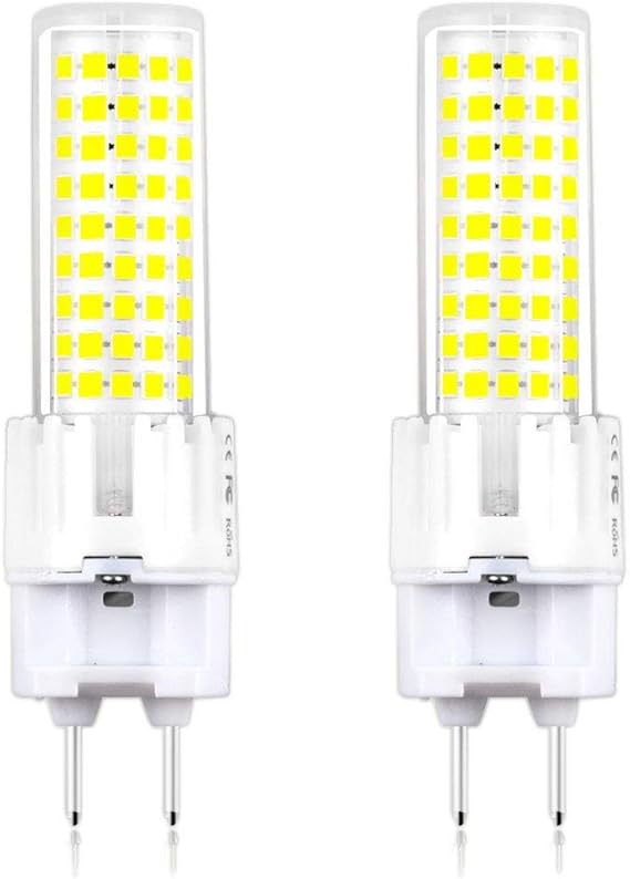 Klarlight G12 LED Light Bulbs 15 Watt LED G12 Bulb Warm White, 150W G12