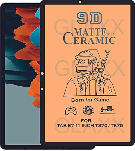 See full amazon price history chart for Glaxx Premium Matte Finish Screen Protector for Samsung Galaxy Tab S7 11 inch T870/T875 with Easy Installation Kit (Black) Glaxx Premium Matte Finish Screen Protector for Samsung Galaxy Tab S7 11 inch T870/T875 with Easy Installation Kit (Black) (B09BLJVMSN) Amazon Price History, Amazon Price Tracker