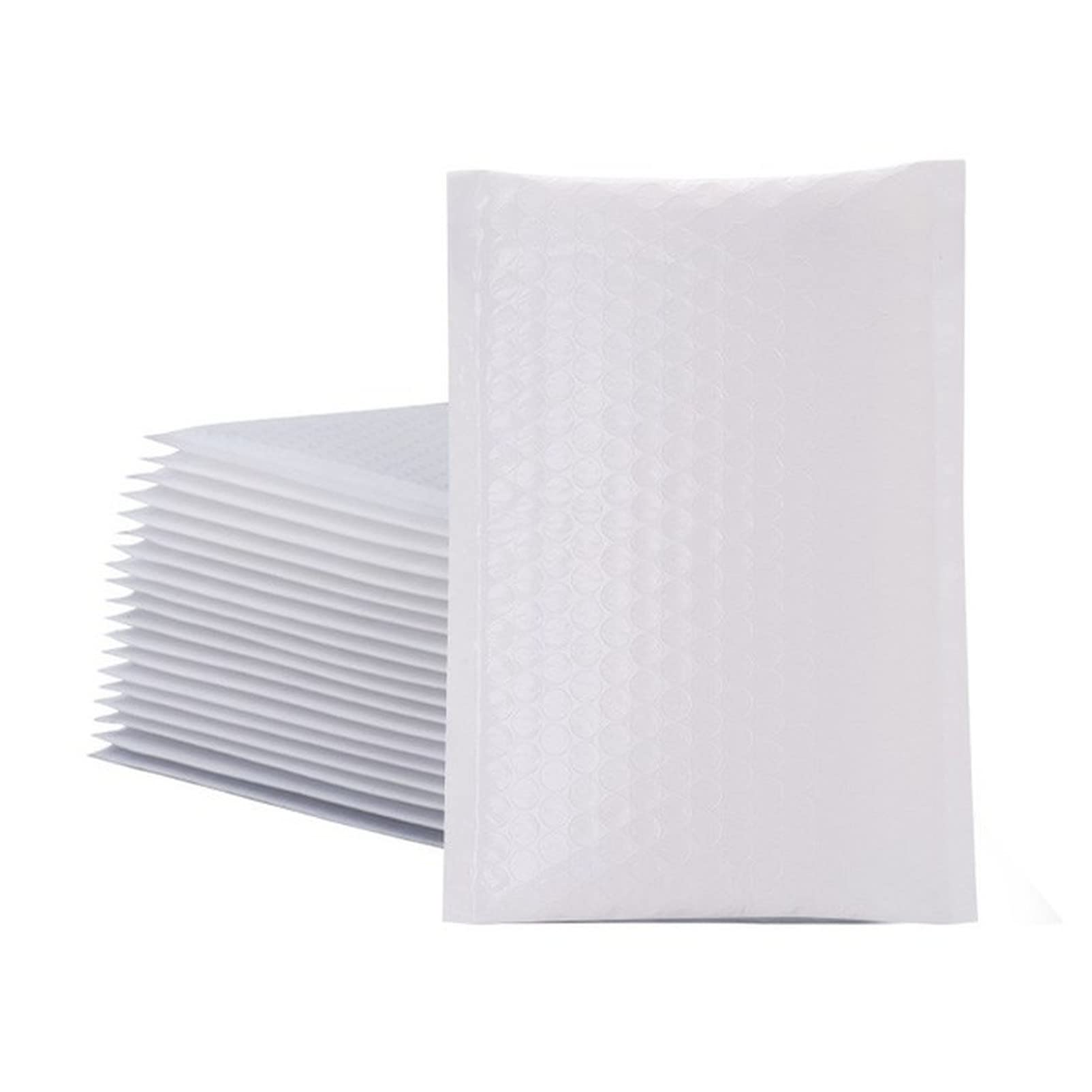 Luftpolsterumschläge Bubble Mailer Große Größe Poly Bubble Mailer Selbstdichtung Gepolsterte Umschläge Geschenkbeutel Farbe Verpackung Umschlag Taschen for Buch Luftpolsterumschläge A4 ( Size : White