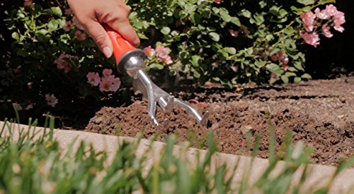 Garden Weasel Tiller herramienta de jardín manual miniatura 4