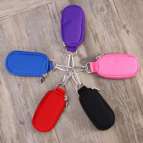 Bolsa para aceites esenciales con 10 compartimentos de tela resistente y cremallera 7