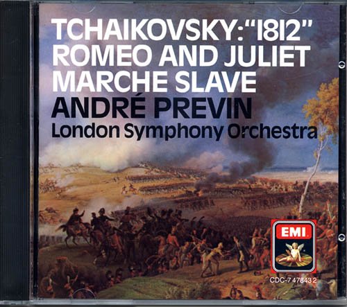 1812 Overture / Marche Slave / Romeo & Juliet [Audio CD] Tchaikovsky; Previn and London Symphony Orchestra