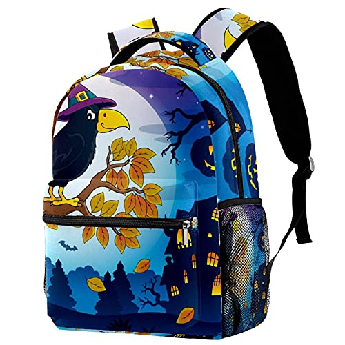 Sac à dos décontracté pour femme avec grand volume et motif grenouilles fun