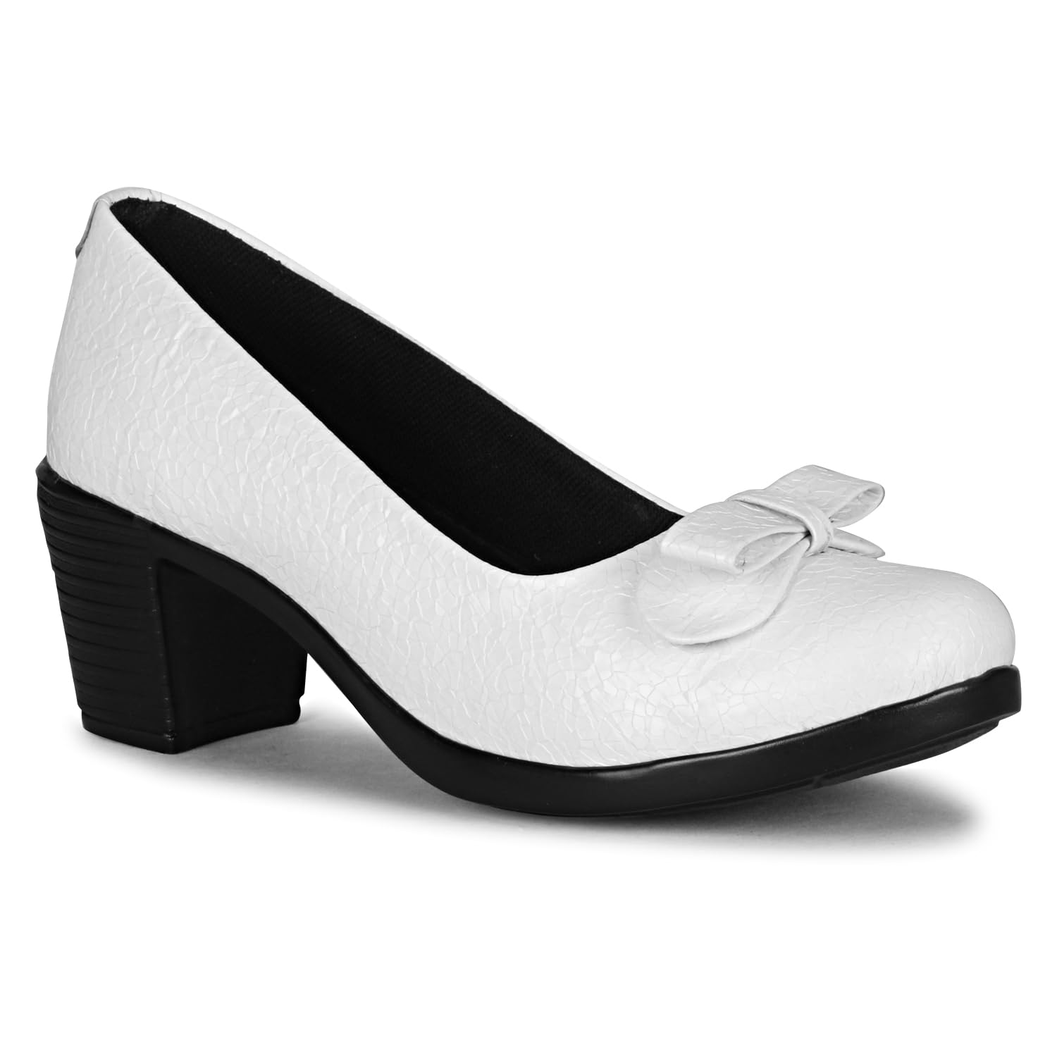 commander shoes High Heel Pump Pull on Shoes for Girls and Women (847 White 8UK) (B0CWGNVGC1) Amazon Price History, Amazon Price Tracker