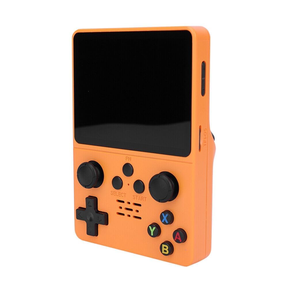See full amazon price history chart for Play with Us R35S Retro Video Game Console 64GB Mini Handheld Gameboy Built in 8000+ Classic Games + PSP Games 3.5-inch IPS Screen Dual 3D Joystick - Orange Play with Us R35S Retro Video Game Console 64GB Mini Handheld Gameboy Built in 8000+ Classic Games + PSP Games 3.5-inch IPS Screen Dual 3D Joystick - Orange (B0CPDFGBHD) Amazon Price History, Amazon Price Tracker