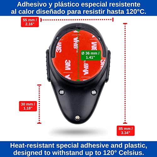 Miniatura 7 de Cerradura De La Puerta Del Horno, 2 Pzs, En Negro, Adhesivo Especial, Resistentes Al Calor, Diseño De Doble Botón, Bloqueo De Seguridad Horno, Estufa, Cajón, Puerta, Cerradura De Seguridad Para Niños
