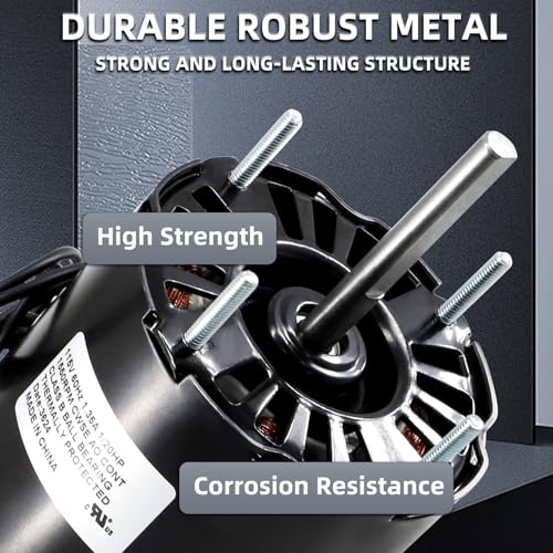 Image of Criditpid 3.3-Inch General Purpose Motor Replacement for Fasco D132, Dayton 161M08.