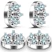 Wheel Spacers,ECCPP Replacement for Wheel Spacer Adapters 5 Lug 4X 1 or 25mm 5x100mm for Subaru BRZ/Subaru Baja/Subaru Legacy/Subaru Outback/Saab 9-2x/Scion FR-S 98-15 Subaru Forester 12x1.25 Studs