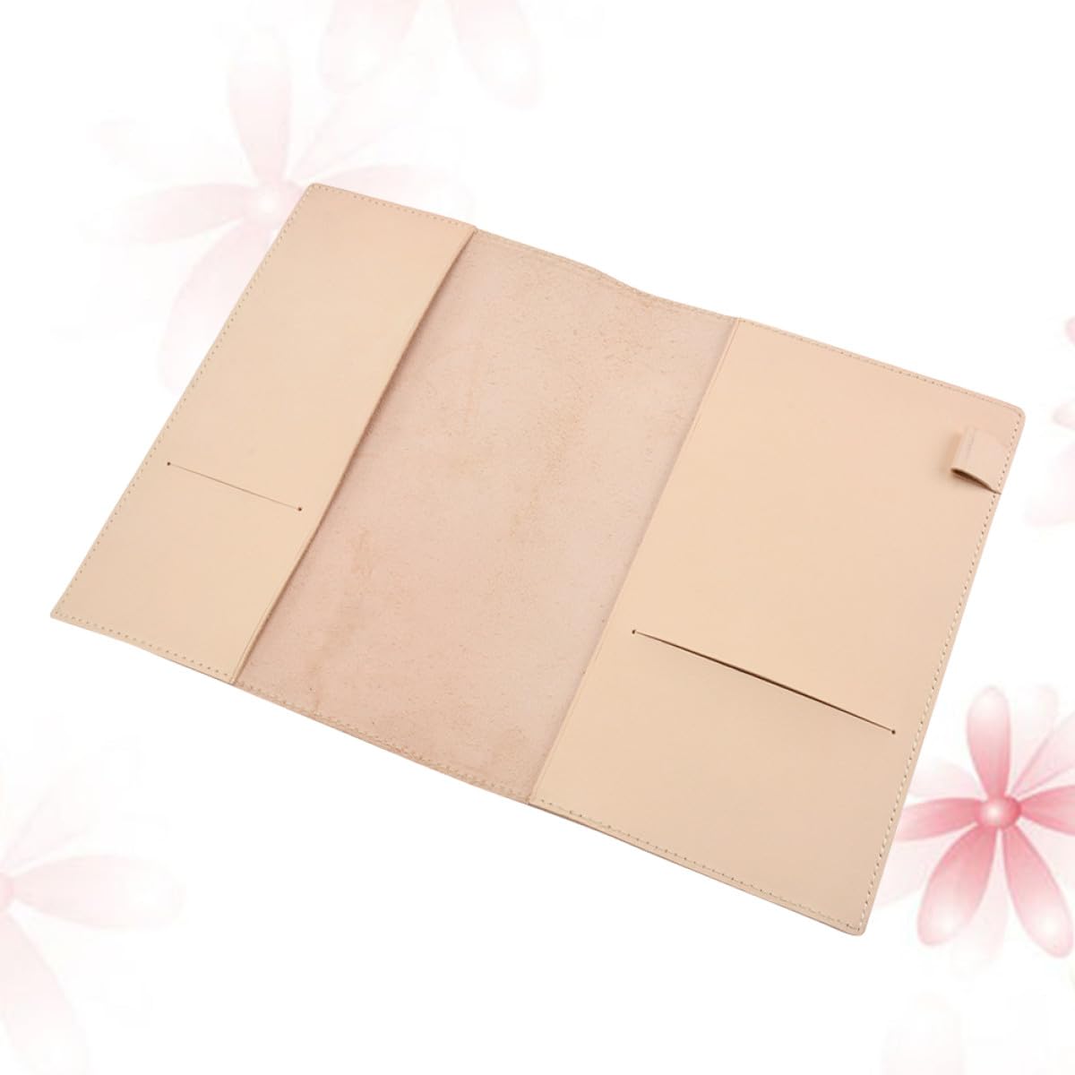 Tofficu Funda de Cuero para Cuaderno A6, Porta Bolígrafo, Estilo Campestre Vintage, Adecuado para Oficina y Papelería Escolar