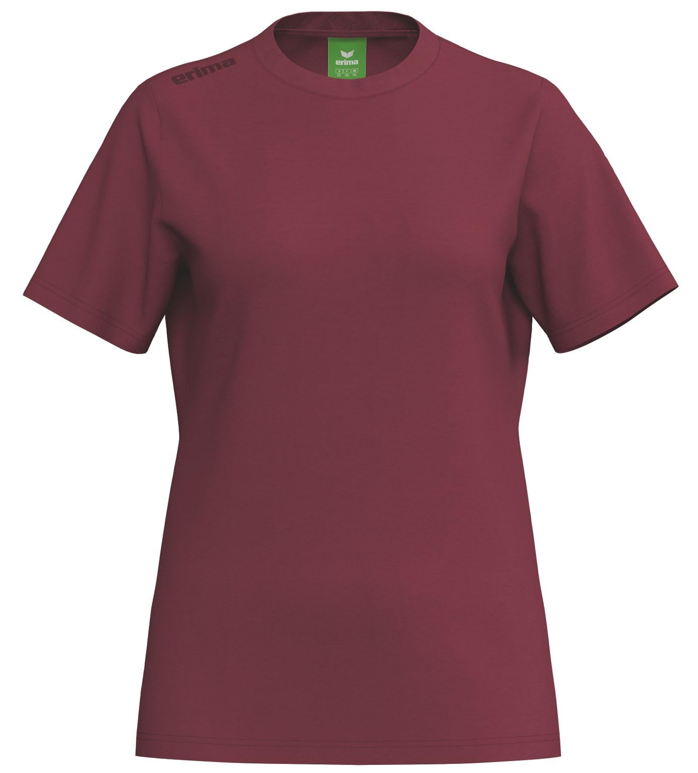 Erima Women's TS T-Shirt (2082658), New Bordeaux, 40