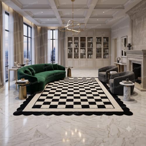 Image of Soft Pure Woolen Modern Collection Tufted Carpet for Living Room,Bedroom'Kitchen and Hall (12 X 18) Feet