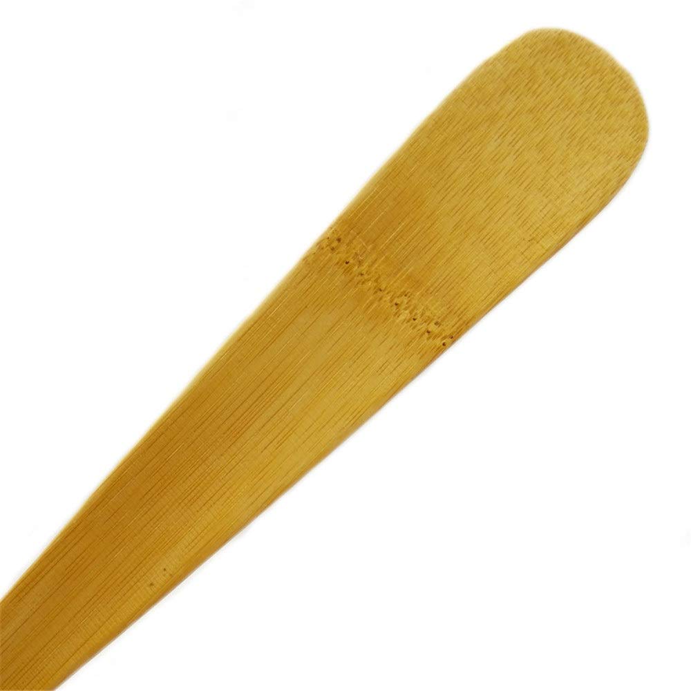 Łyżka do butów dla dorosłych, odpowiednia do bambusa, łatwa do zakładania i zdejmowania, wykwintna i piękna, długa dla dorosłych, dzieci i seniorów (wielokolorowa, 55 cm)
