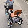 Adult Folding Tricycle with Pedals and Dual Brakes, Stable 3-Wheel Design for Seniors and Adults, Comfortable Tandem Ride with Back Seat #2