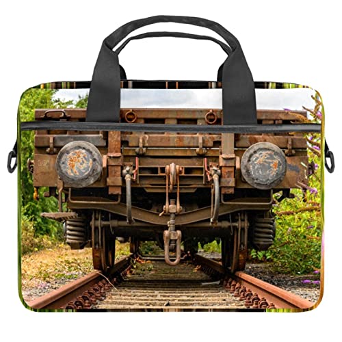 Sacoche ordinateur 13,3 pouces Old Wagon multicolore anti-choc compacte