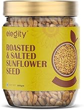 Elegity Roasted & Salted Sunflower Seeds 250 gm | Premium, Organic, Nutrient-Packed | Ideal for Weight Loss. High Protein, Rich in Fiber | Your Ultimate Healthy Snack. Preservative-Free & Fresh