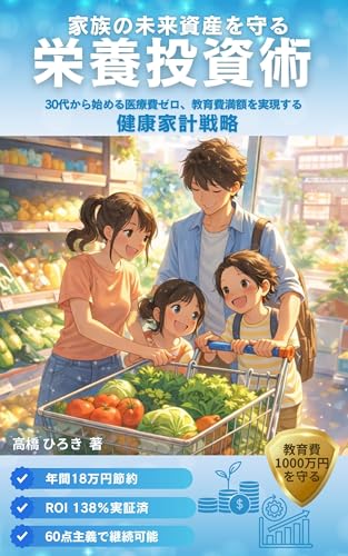 家族の未来資産を守る栄養投資術: 30代から始める、医療費ゼロ・教育費満額を実現する健康家計戦略 食健康習慣