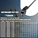 432453 Outboard Tilt Pin Replacement for 1980-1900 Johnson and Evinrude Outboards Replaces 0389835, 0334470, 0390441, 0334469, 4-15hp