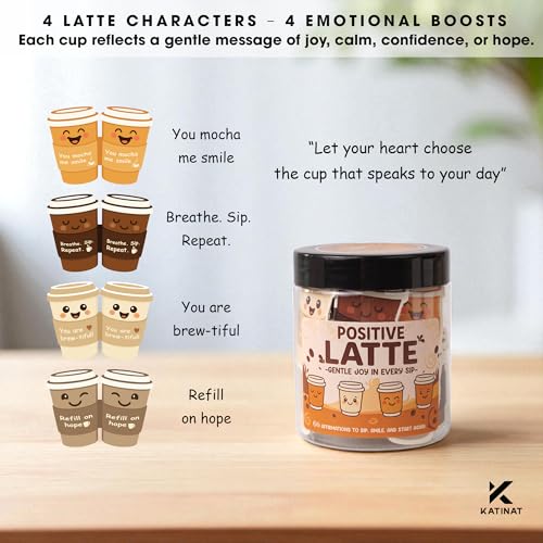 Latte Affirmation Jar