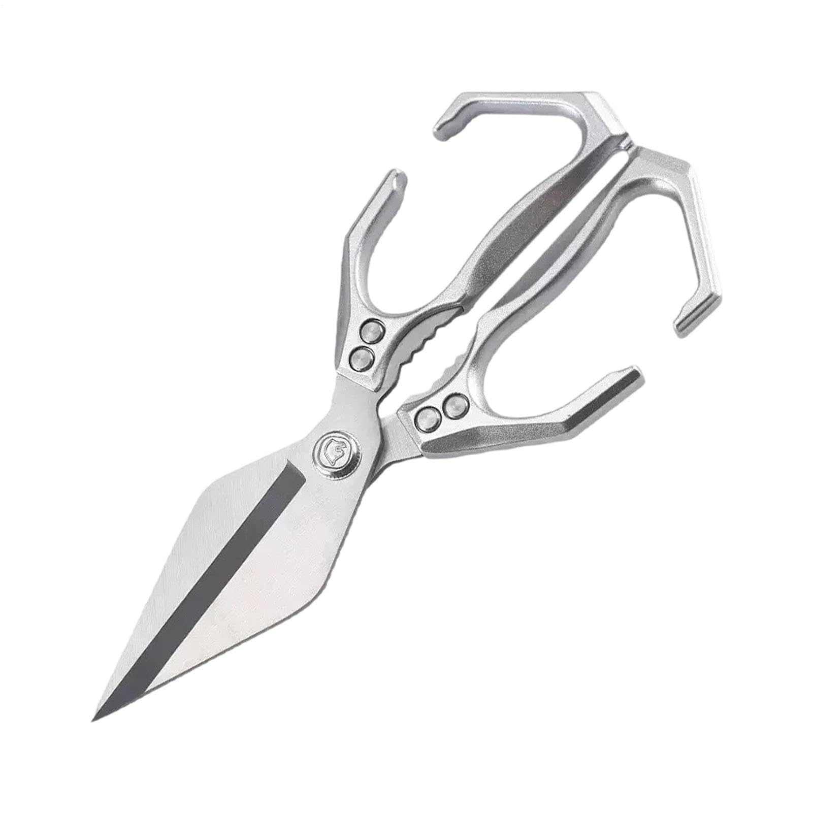 Ciseaux de Cuisine avec Manche Ergonomique pour Volaille Viande Légumes