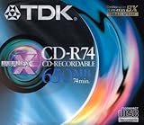 Type de CD : CD-R Reflex Standard CD-ROM 74 Min 8 Vitesse