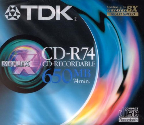 Reflex Standard CD-ROM 74 Min 8 Vitesse