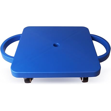 GSE Scooter Board for Adults: Indoor Play Equipment with Non-Marring Casters