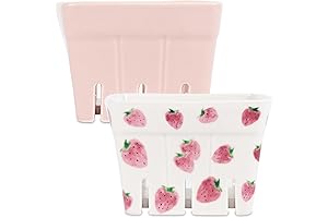 Lillian Vernon Ceramic Berry Basket: A Farmhouse Delight