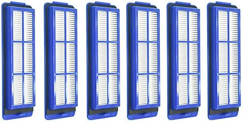 6Pcs Replacement Filters for Eufy RoboVac 11S Max, 15C Max, 30C Max, 25C Max, G10, G20, G30 Edge, G30 Verge, G32 Pro Accessories