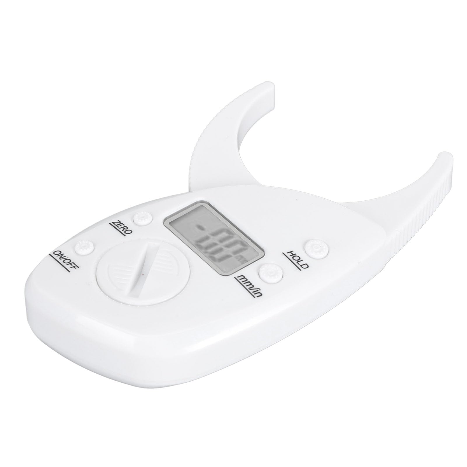 Fdit Calibro Digitale per Grasso Cutaneo LCD, Calibro Professionale per Grasso Corporeo per Donne e Uomini, Calibro Portatile Accurato per Plicometria con Design Compatto