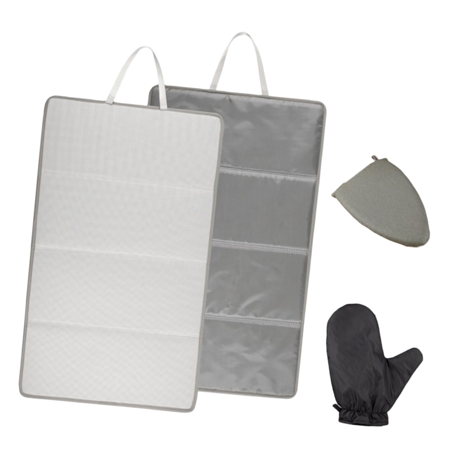 SHINLHUA Foldable Hanging Ironing Pad Heat Protective Surfaces for Garment Care Hanging Iron Mat Travel Ironing Pad for Clothes