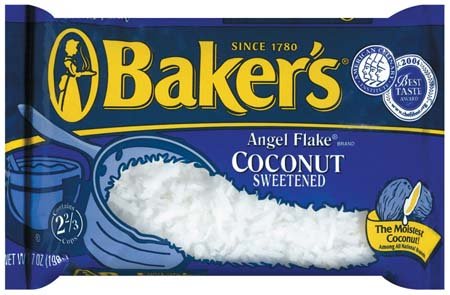 Kraft Baking & Canning Baker's Coconut Angel Flake Sweetened - 12 Pack