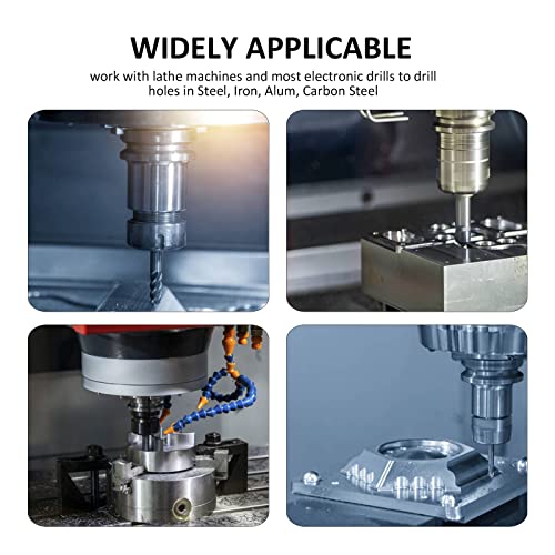 Saihisday 7Pcs Center Drill Bits Set M2 Hss Centering Starter Drill Bit 60-Degree Countersink Tools For Lathe Metalworking #TOP5