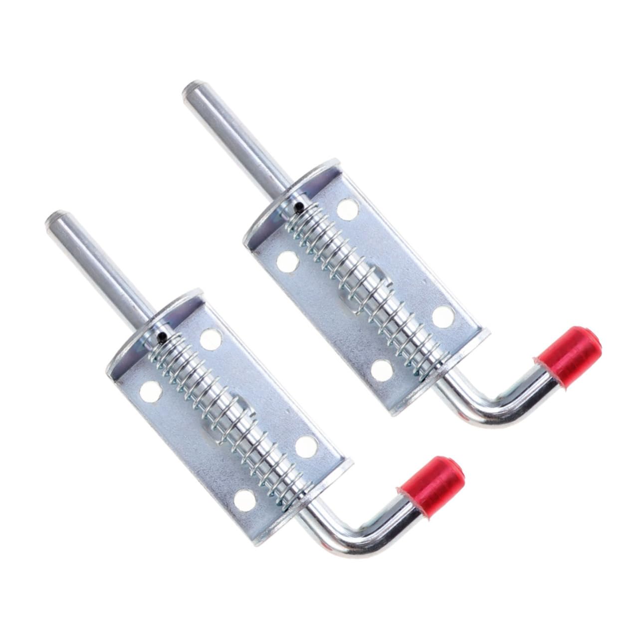 Pestillo de puerta, cerradura de puerta, 2 piezas de cierre de cerradura pesada for puerta de remolque utilitario Pasador de resorte Cerraduras for exteriores for puertas Conjunto de cerradu