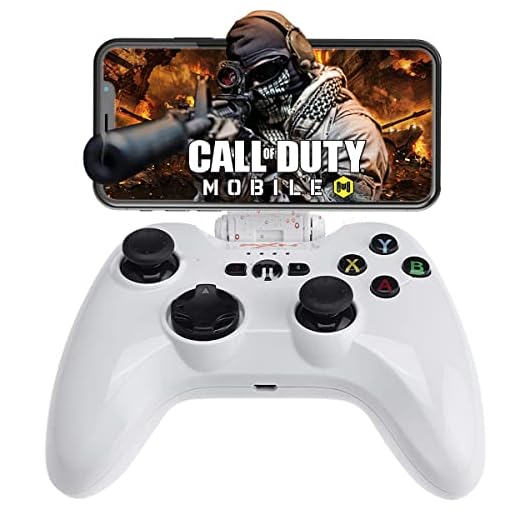 iOS trådlös spelkontroll, Gampad joystick stöd för iPhone Xs, XR X, 8 Plus, 8, 7 Plus, 7 6S 6 5S 5, iPad, iPad Pro Air Mini, Apple TV, Play Fortine direkt – MFi-certifierad