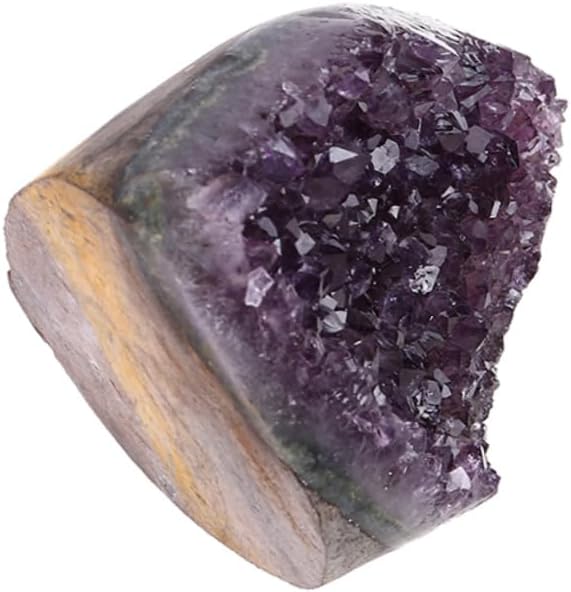 Natural Amethyst Cluster Crystal Handmade Purple Quartz Decoration for Home Décor and DIY Projects