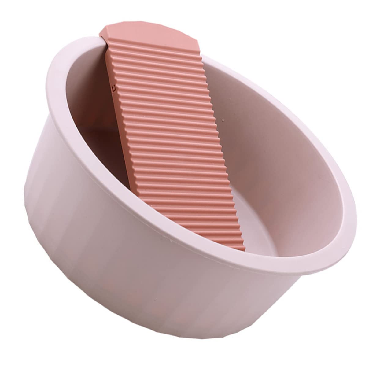 Bassine de Lavage en Pp Planche à Laver Rose Grand Format