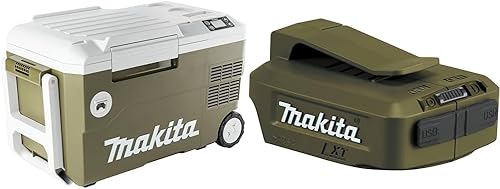 Makita ADCW180Z Outdoor Adventure 18V X2 LXT, 12V/24V DC Auto, y enfriador/calentador de CA, solo herramienta con fuente de alimentación inalámbrica