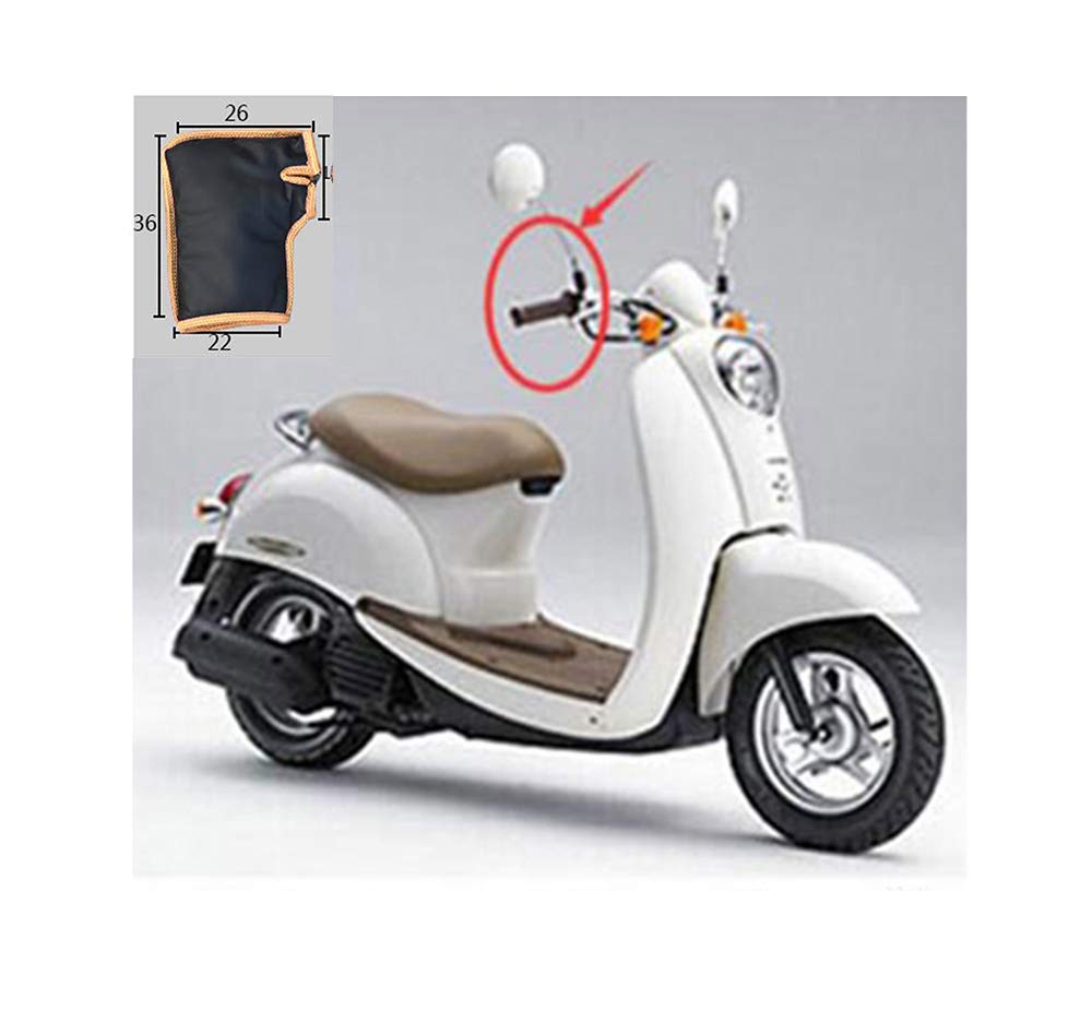 MIAOZHANG Scooter Leg Lap Tablier Cover Et Manchons, Hiver Tissu Imperméable Coupe-Vent PU Épaissi Au Chaud Couverture De Jambe De Scooter De Moto Universelle,Standardmodel