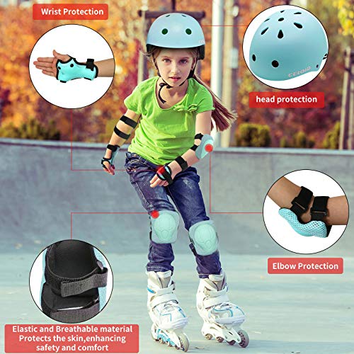 Image of Kids Bike Helmet,Toddler Skateboard Helmets for Ages 2-3-5-8-14 Years Boys Girls，Adjustable Multi-Sport Bicycle Skateboarding Football Roller Skating Scooter Rollerblade Balance Bike Helmet