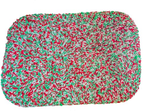 Image of Sensory Bin Filler for Sensory Table - Colored Rice for Sensory Play (Christmas RGW)