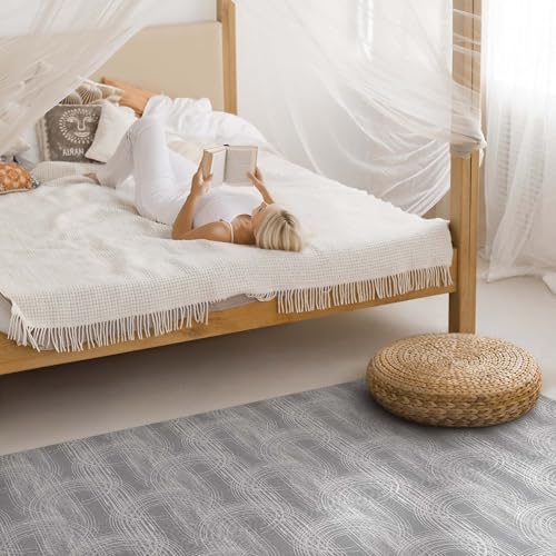 Tapis vinyle résistant à la décoloration | Modèle lavable 150x225 pour entrée et cuisine