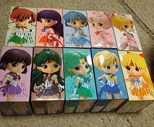 Qposket セーラームーン　キューポスケットBカラー10体セット　フィギュア Amazon.co.jp: qposket セーラームーン キューポスケットbカラー
