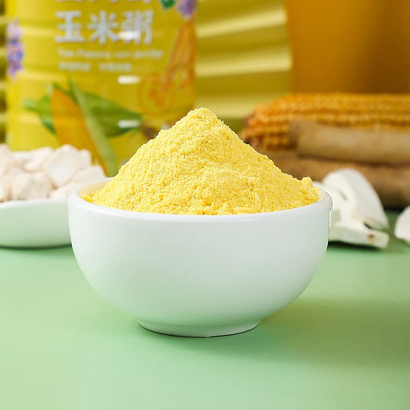 Miniatura 3 de Tremella - Sopa instantánea de almidón de raíz de loto, pasta de maíz en polvo de raíz de loto, gachas de papa morada, desayuno de leche de soja,