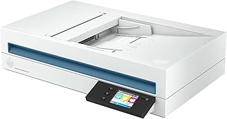 HP ScanJet Pro N4600 fnw1 Professional Scanner, ADF, CIS scanning Technology, Flatbed (20G07A)