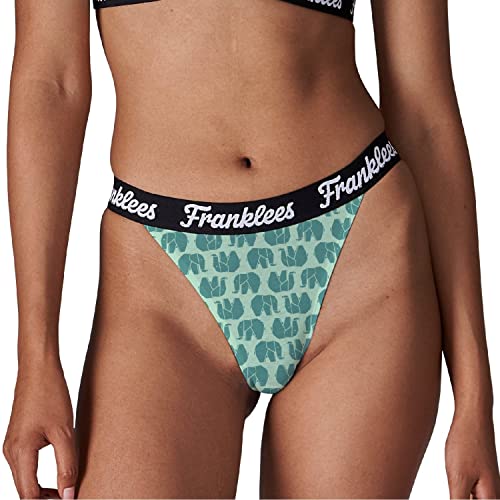Tanga Mint Ellies slip bikini vert sous-vêtement respirant femme