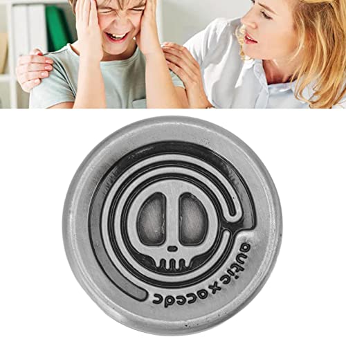 Image of Fingertip Toy, Adult Stress Relieving Toy Alloy Magnetic Slider to Maintain a Good Mood with Compact Size for Adult Over 14