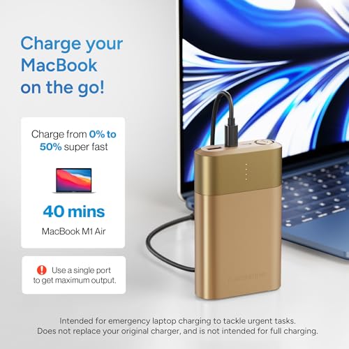 Image of Ambrane 20000mAh 33W Fast Charging Power Bank, Super Fast PD 3.0 | Type-C Input & Output | Triple Output Ports, Compatible for iPhone,Smartphones, Tablets, Earbuds, Smartwatch (Powerlit Duo 30 Black)